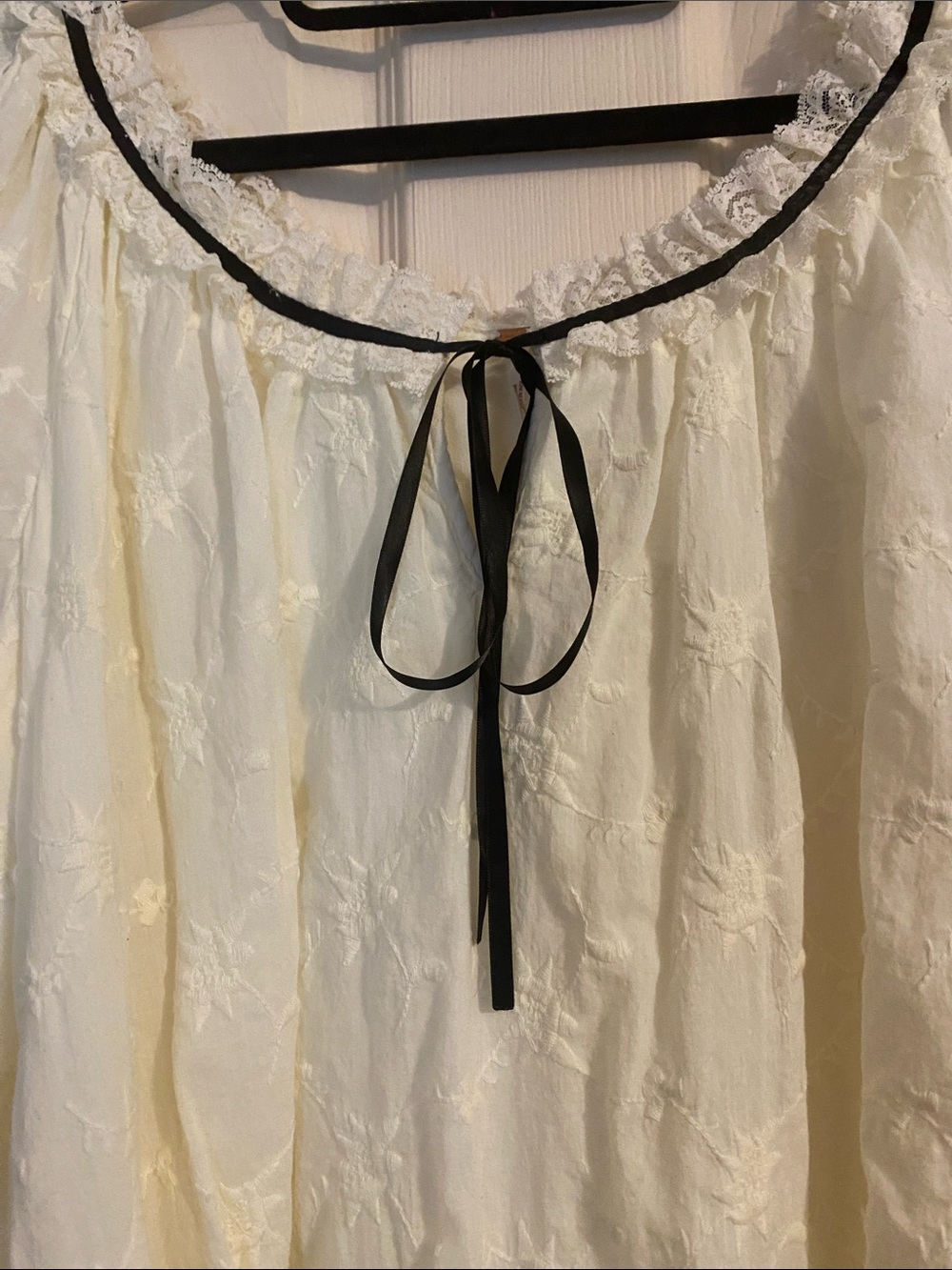 Free People Juno Mini Dress, tea/black tie - Picture 3 of 6